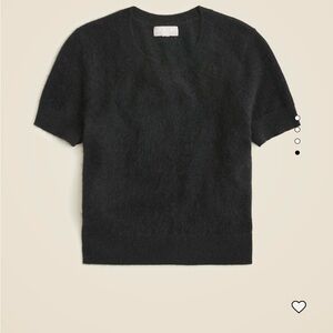 J. Crew Brushed Cashmere relaxed tee. XL